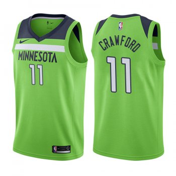 Minnesota Timberwolves #11 Jamal Crawford Statement Jersey