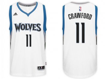 Minnesota Timberwolves #11 Jamal Crawford Home Jersey