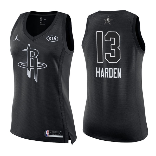 Women's Houston Rockets #13 James Harden All-Star Jersey