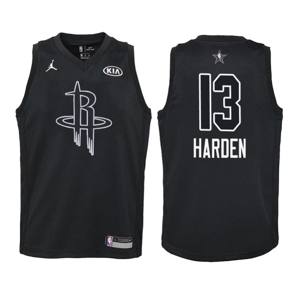 Youth Houston Rockets #13 James Harden All-Star Jersey