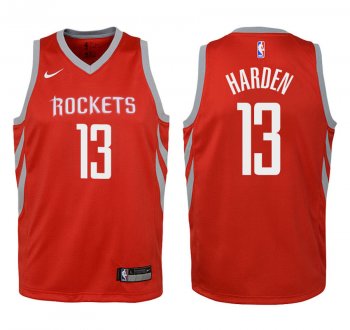 Youth Houston Rockets #13 James Harden Icon Jersey