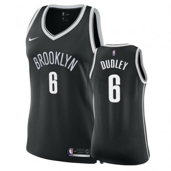 Women's Brooklyn Nets #6 Jared Dudley Icon Jersey