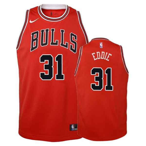 Youth Chicago Bulls #31 Jarell Eddie Icon Jersey