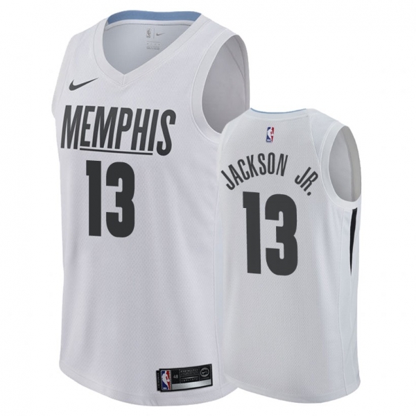 Memphis Grizzlies Jaren Jackson Jr. #13 White City Jersey