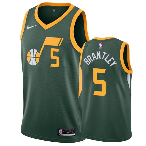 Utah Jazz #5 Jarrell Brantley Earned Jersey