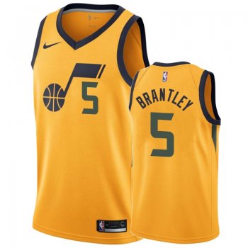 Utah Jazz #5 Jarrell Brantley Statement Jersey