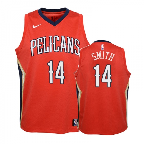 Youth New Orleans Pelicans #14 Jason Smith Statement Jersey