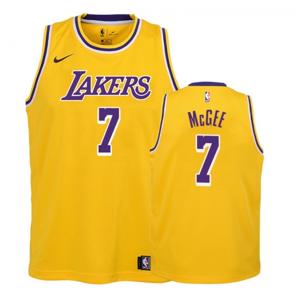 Youth Los Angeles Lakers #7 JaVale McGee Icon Jersey