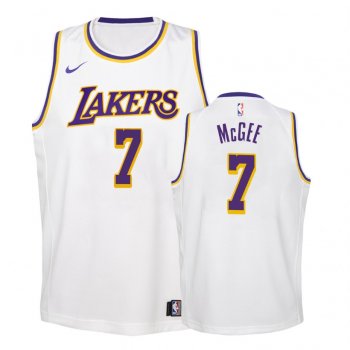 Youth Los Angeles Lakers #7 JaVale McGee Association Jersey