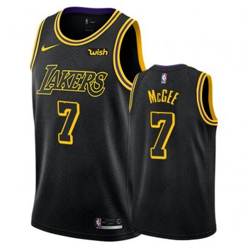 Los Angeles Lakers JaVale McGee #7 Black City Jersey