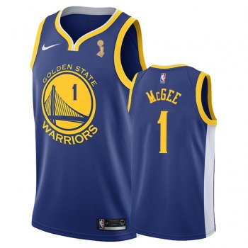 Golden State Warriors #1 JaVale McGee Icon Jersey