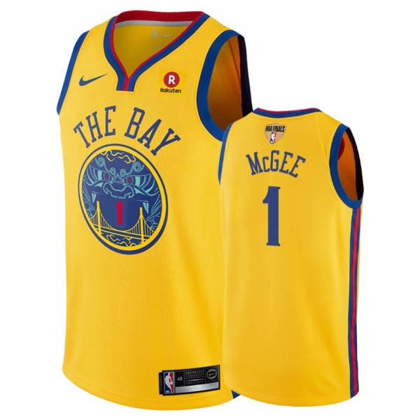 Golden State Warriors #1 JaVale McGee City Jersey