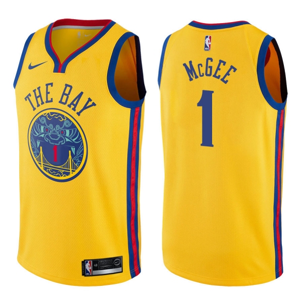 Golden State Warriors #1 JaVale McGee City Jersey