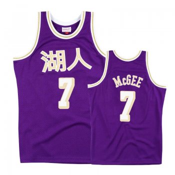 Los Angeles Lakers #7 JaVale McGee Chinese New Year Jersey