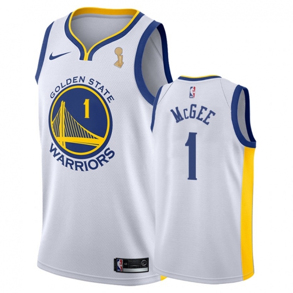 Golden State Warriors #1 JaVale McGee Association Jersey