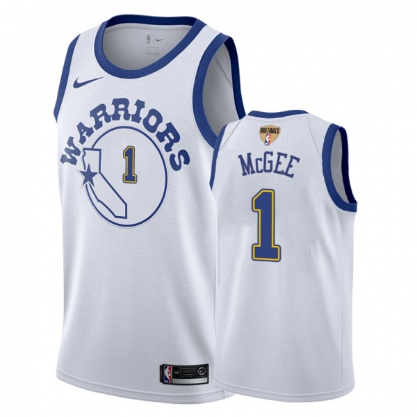 Golden State Warriors #1 JaVale McGee Classic Jersey