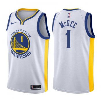 Golden State Warriors #1 JaVale McGee Association Jersey