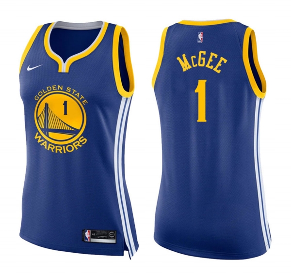 Women's Golden State Warriors #1 JaVale McGee Icon Jersey