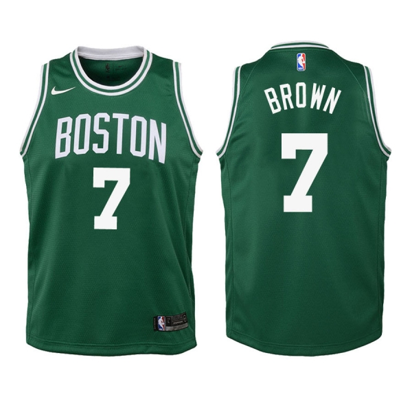 Youth Boston Celtics #7 Jaylen Brown Icon Jersey