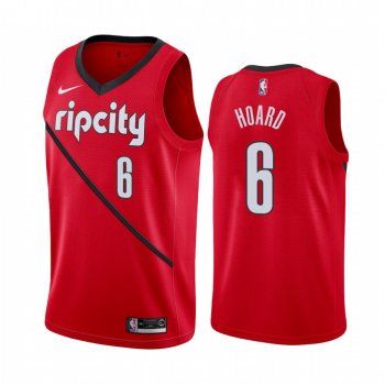 Portland Trail Blazers #6 Jaylen Hoard Earned Jersey