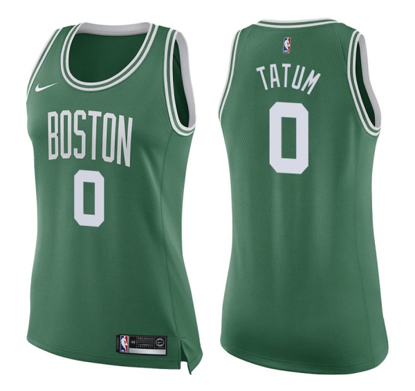 Women's Boston Celtics #0 Jayson Tatum Icon Jersey