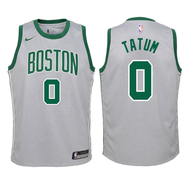 Youth Boston Celtics #0 Jayson Tatum City Jersey