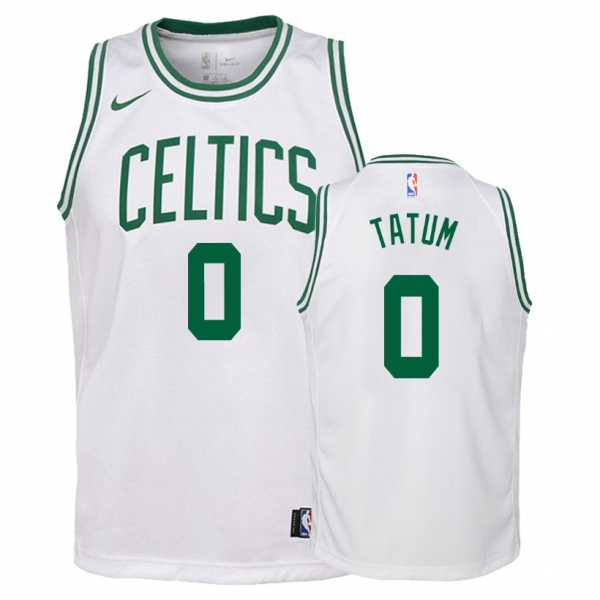 Youth Boston Celtics #0 Jayson Tatum Association Jersey