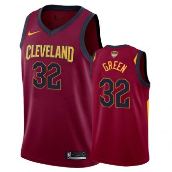 Cleveland Cavaliers Jeff Green #32 Maroon NBA Finals Bound Icon Jersey