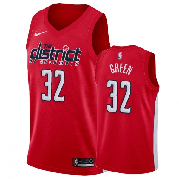 Washington Wizards #32 Jeff Green Earned Jersey