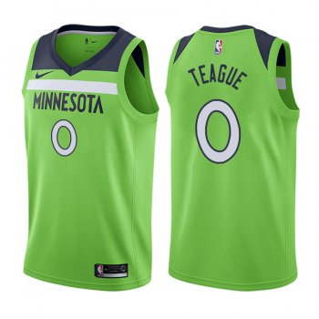 Minnesota Timberwolves #0 Jeff Teague Statement Jersey