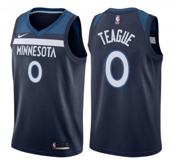 Minnesota Timberwolves #0 Jeff Teague Icon Jersey