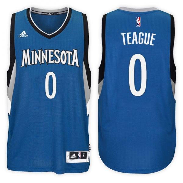 Minnesota Timberwolves #0 Jeff Teague Road Jersey