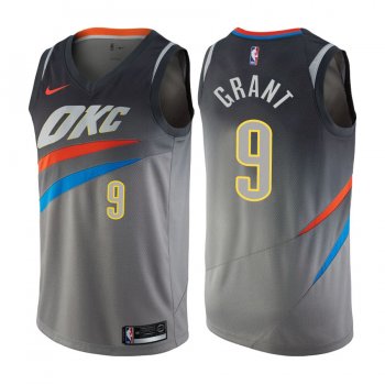 Oklahoma City Thunder #9 Jerami Grant City Jersey