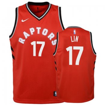 Youth Toronto Raptors #17 Jeremy Lin Icon Jersey