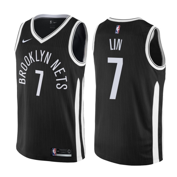 Brooklyn Nets #7 Jeremy Lin City Jersey