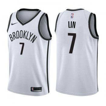 Brooklyn Nets #7 Jeremy Lin Association Jersey