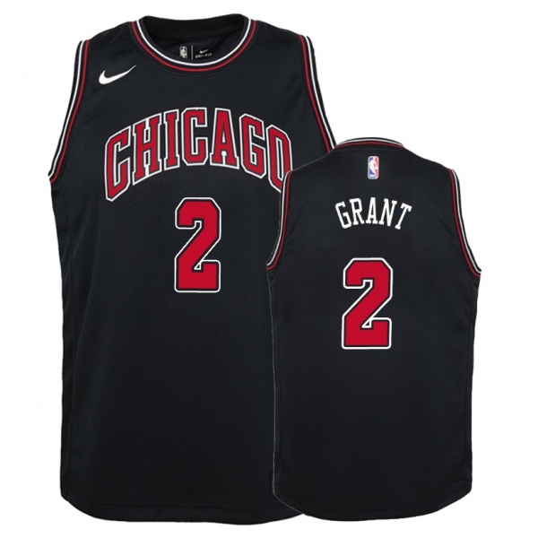 Youth Chicago Bulls #2 Jerian Grant Statement Jersey