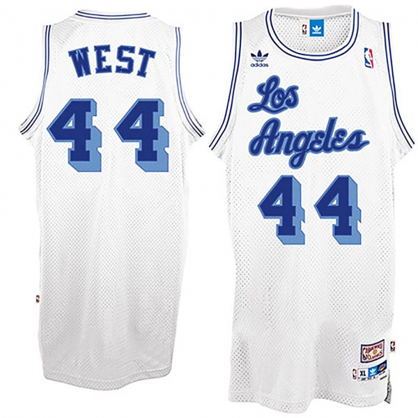 Los Angeles Lakers #44 Jerry West Hardwood Classics Jersey