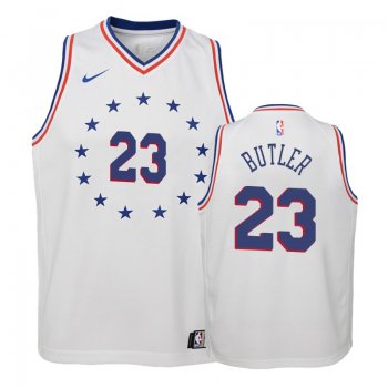 Youth Philadelphia 76ers #23 Jimmy Butler Earned Jersey