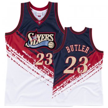 Philadelphia 76ers #23 Jimmy Butler Independence Day Jersey