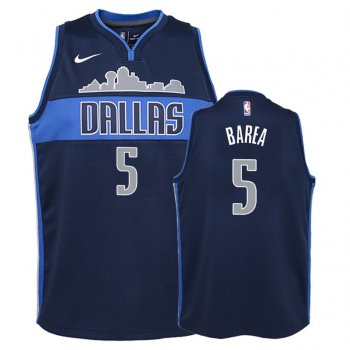 Youth Dallas Mavericks #5 J.J. Barea Statement Jersey