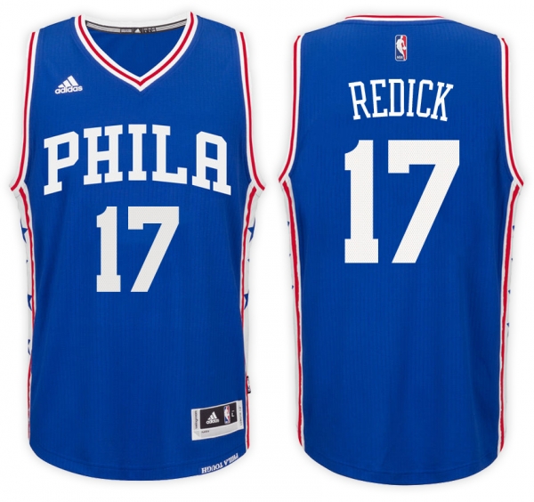 Philadelphia 76ers #17 J.J. Redick Road Jersey