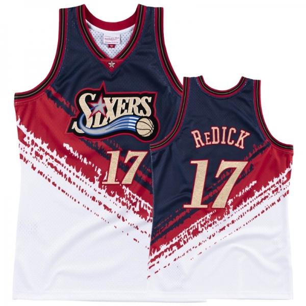 Philadelphia 76ers #17 J.J. Redick Independence Day Jersey