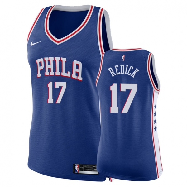 Women's Philadelphia 76ers #17 J.J. Redick Icon Jersey