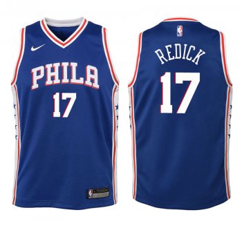 Youth Philadelphia 76ers #17 J.J. Redick Icon Jersey