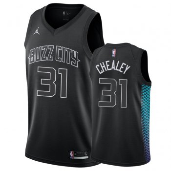 Charlotte Hornets #31 Joe Chealey City Jersey