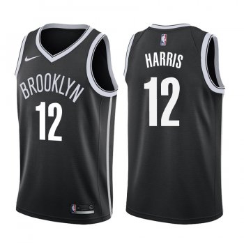 Brooklyn Nets Joe Harris #12 Black Icon Jersey