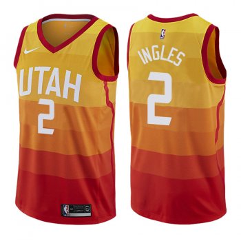 Utah Jazz #2 Joe Ingles City Jersey