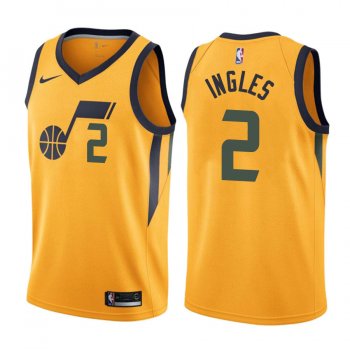 Utah Jazz #2 Joe Ingles Statement Jersey