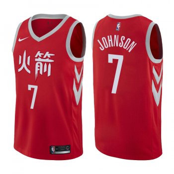 Houston Rockets #7 Joe Johnson City Jersey